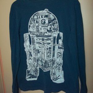 Star Wars Medium Blue long sleeve t-shirt